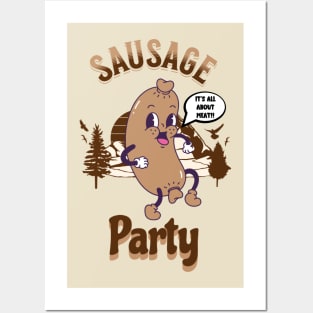 Sausage Party Grill Time Posters and Art